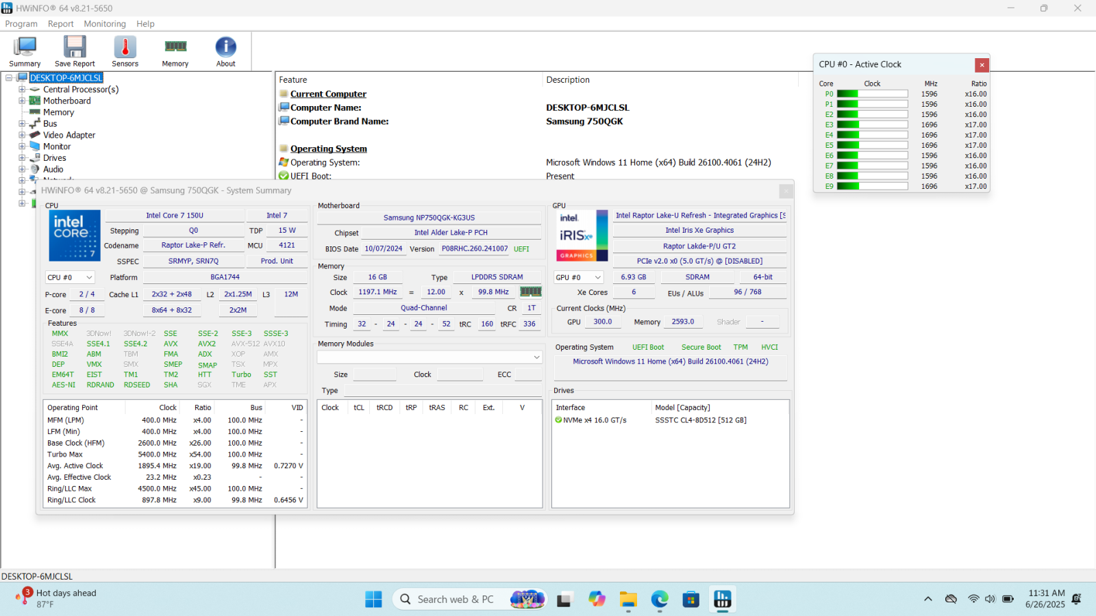 Samsung Galaxy Book4 360 Laptop, 14", Intel Ultra 7, 16GB, 512GB - Photo 11
